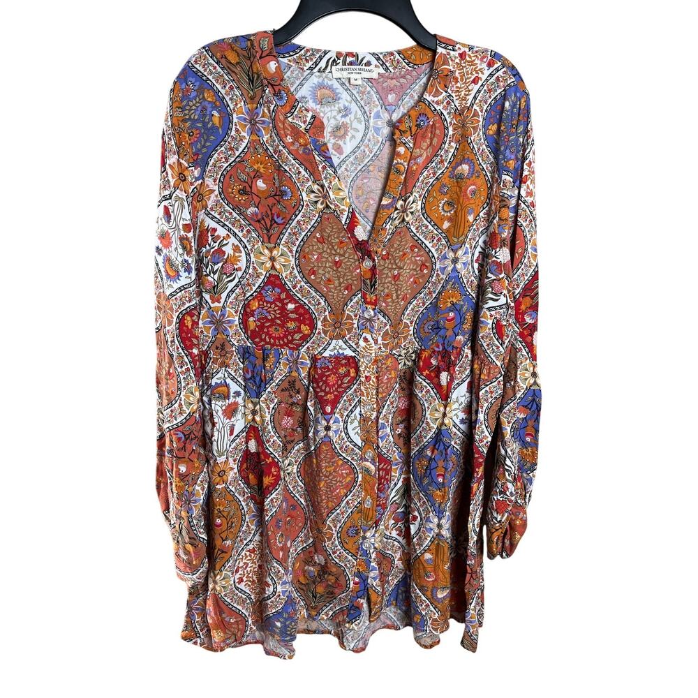 Christian Siriano | Women's size M Boho Print Top